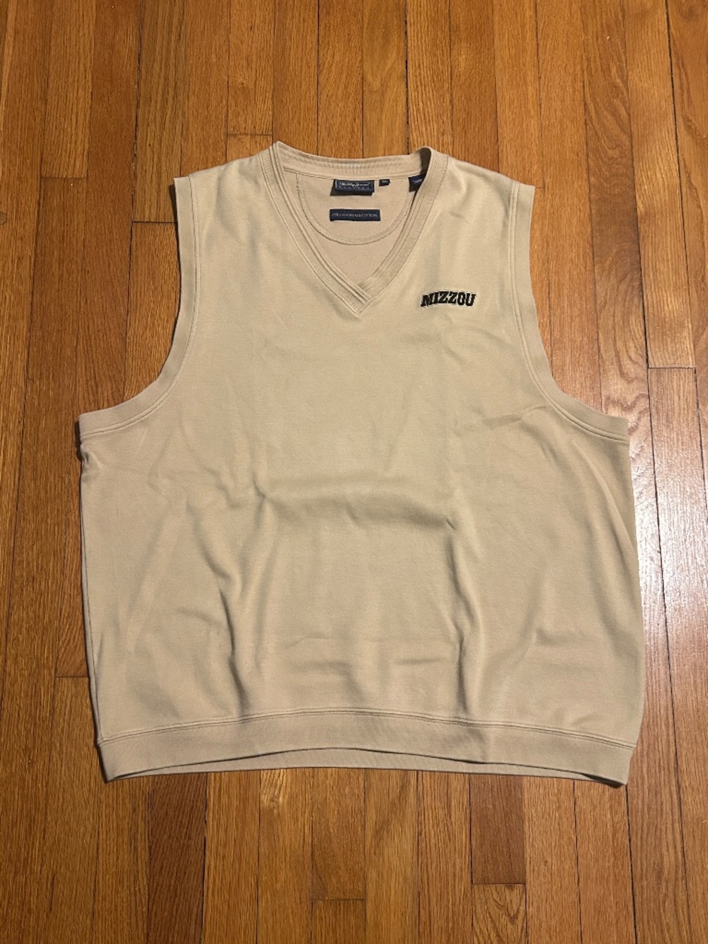 MIZZOU Sweatshirt Vest Men's XXL